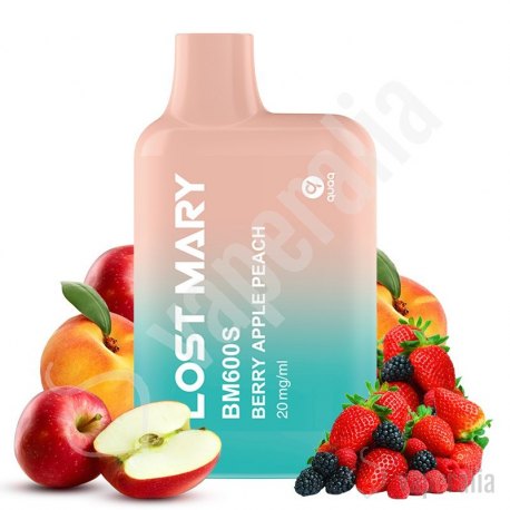 Pod desechable Berry Apple Peach 600puffs - Lost Mary BM600S