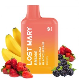 Pod desechable Strawnana Blackcurrant 600puffs - Lost Mary BM600S