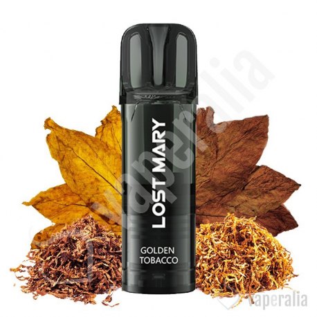 Pod Tappo Pro Golden Tobacco 2ml 20mg - Lost Mary