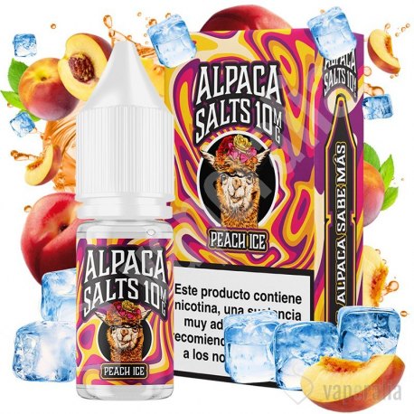 Peach Ice 10ml - Alpaca Salts