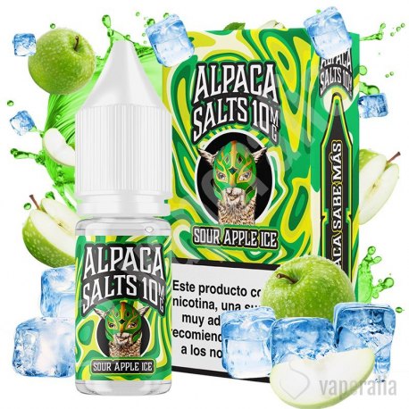 Sour Apple Ice 10ml - Alpaca Salts