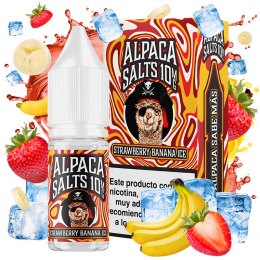 Strawberry Banana Ice 10ml - Alpaca Salts