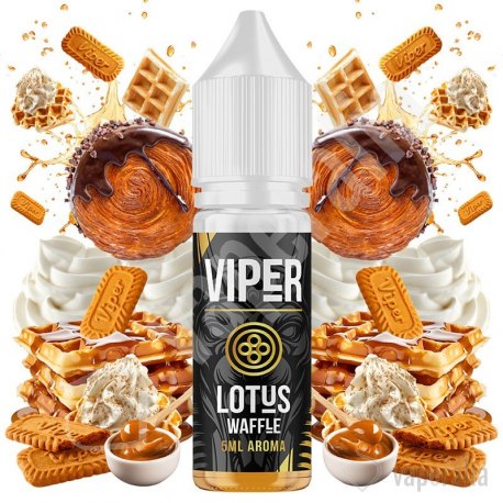 Aroma Lotus Waffle 5ml/15 (Longfill) - Viper Eliquids