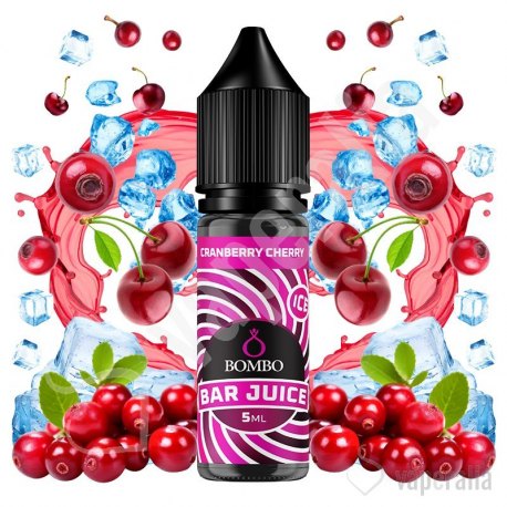 Cranberry Cherry 5ml/15 (Longfill) - Bombo Bar Juice