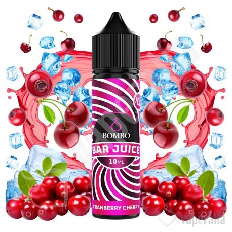 Cranberry Cherry 10ml/60 (Longfill) - Bombo Bar Juice