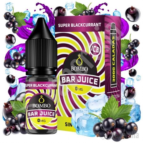 Super Blackcurrant 10ml - Bombo Bar Juice