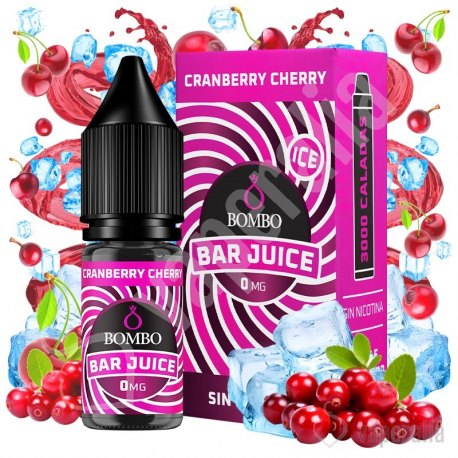 Cranberry Cherry 10ml - Bombo Bar Juice