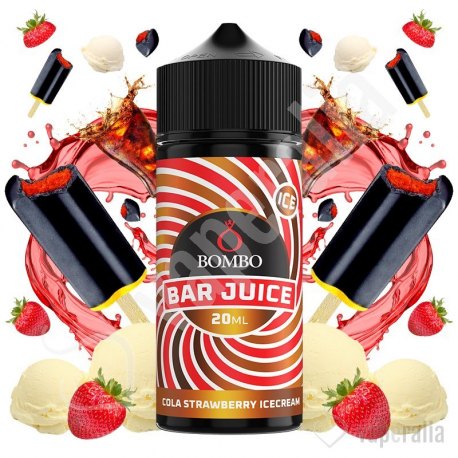 Cola Strawberry Ice 20ml/120 (Longfill) - Bombo Bar Juice