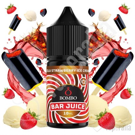 Cola Strawberry Ice 10ml/30 (Longfill) - Bombo Bar Juice