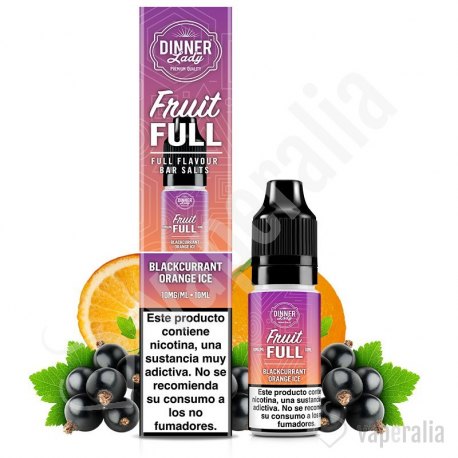 Blackcurrant Orange 10ml - Dinner Lady Fruitfull Bar