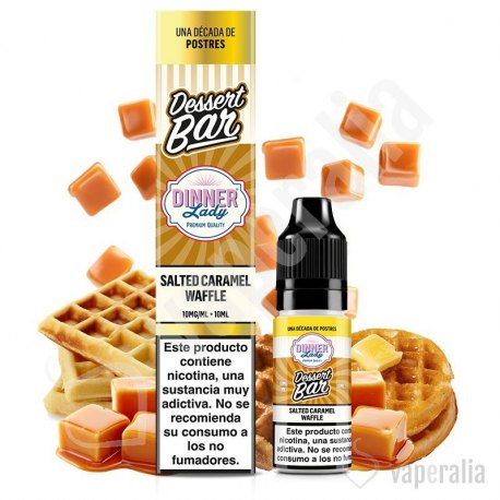 Salted Caramel Waffle 10ml - Dinner Lady Dessert Bar