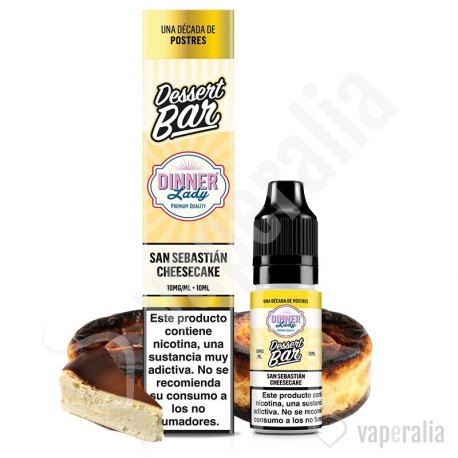 San Sebastian Cheesecake 10ml - Dinner Lady Dessert Bar