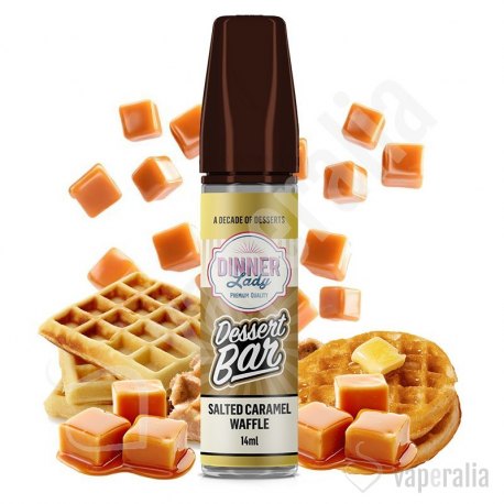 Aroma Salted Caramel Waffle 14ml/60 (Longfill) - Dinner Lady Dessert Bar