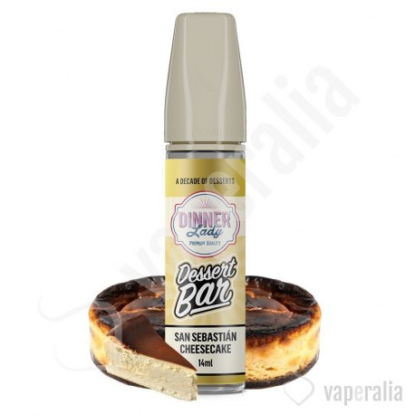Aroma San Sebastian Cheesecake 14ml/60 (Longfill) - Dinner Lady Dessert Bar