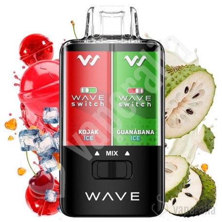 Pod desechable Kojak Ice Guanabana Ice 40.000puffs - Bud Vape Wave Switch