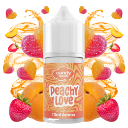 Aroma Peachy Love 10ml/30 (Longfill) - Candy Clouds