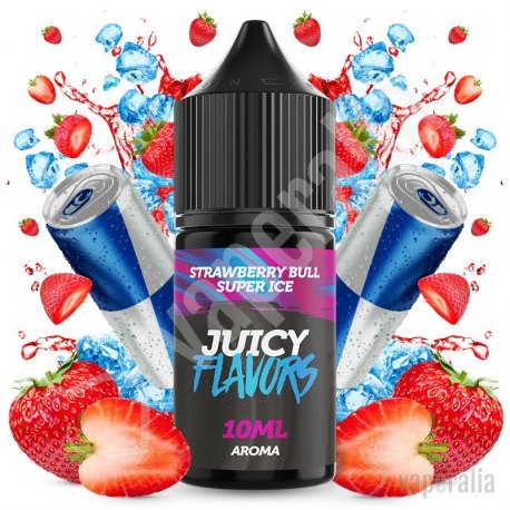 Aroma Strawberry Bull Super Ice 10ml/30 (Longfill) - Juicy Flavors