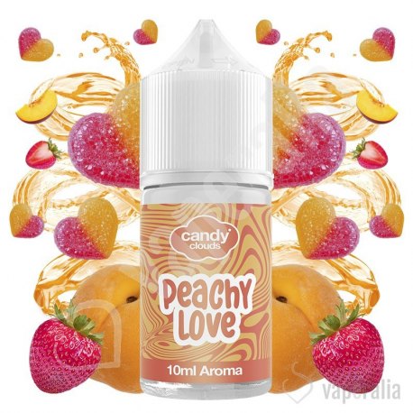 Aroma Peachy Love 10ml/30 (Longfill) - Candy Clouds