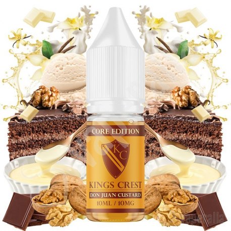 Don Juan Custard 10ml - Kings Crest Core Edition Salts