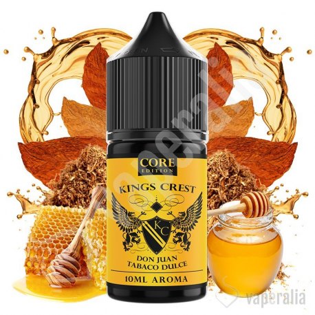 Aroma Don Juan Tabaco Dulce 10ml/30 (Longfill) - Kings Crest Core Edition