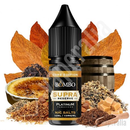 Supra Reserve 10ml - Platinum Tobaccos Nic Salts by Bombo Core Edition