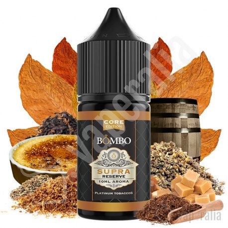 Aroma Supra Reserve 10ml/30 (Longfill) - Platinum Tobaccos by Bombo Core Edition