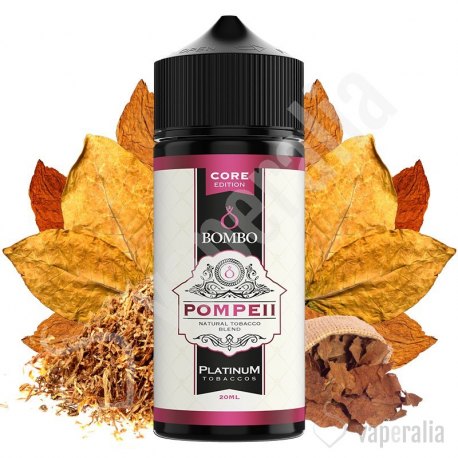 Aroma Pompeii 20ml/120 (Longfill) - Platinum Tobaccos by Bombo Core Edition