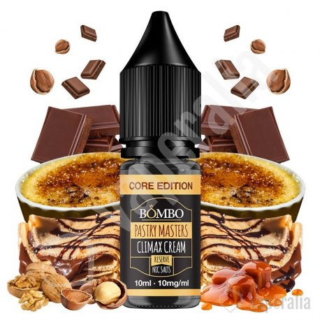 Climax Cream 10ml - Pastry Masters Nic Salts by Bombo Core Edition