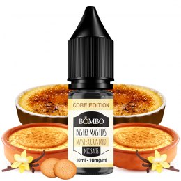 Master Custard 10ml - Pastry Masters Nic Salts by Bombo Core Edition