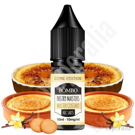 Master Custard 10ml - Pastry Masters Nic Salts by Bombo Core Edition