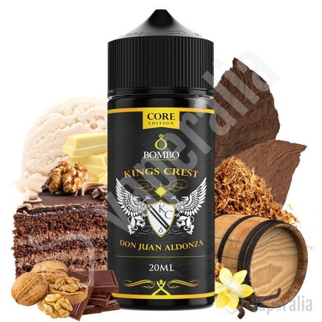 Aroma Don Juan Aldonza 20ml/120 (Longfill) - Kings Crest Core Edition & Bombo Core Edition