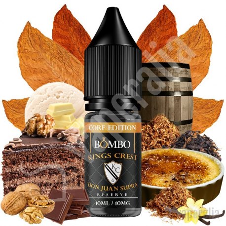 Don Juan Supra Reserve 10ml - Bombo Core Edition Salts & Kings Crest Core Edition