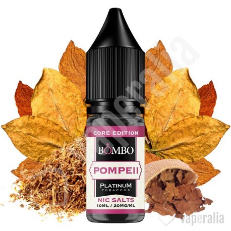 Pompeii 10ml - Platinum Tobaccos Nic Salts by Bombo Core Edition