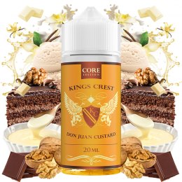 Aroma Don Juan Custard 20ml/120 (Longfill) - Kings Crest Core Edition
