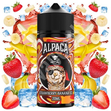 Aroma Strawberry Banana Ice 20ml/120 (Longfill) - Alpaca