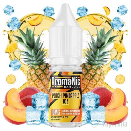 Aroma Peach Pineapple Ice 10ml - AromaNic Bar Juice