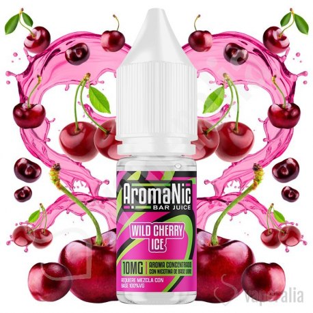Aroma Wild Cherry Ice 10ml - AromaNic Bar Juice