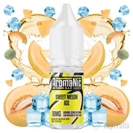 Aroma Sweet Melon Ice 10ml - AromaNic Bar Juice