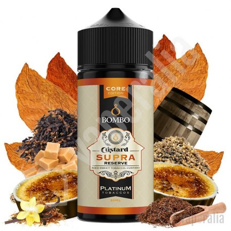 Aroma Custard Supra 20ml/120 (Longfill) - Platinum Tobaccos by Bombo Core Edition
