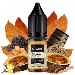 Custard Supra 10ml - Platinum Tobaccos Nic Salts by Bombo Core Edition