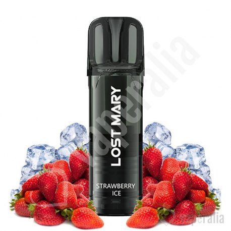 Pod Tappo Pro Strawberry Ice 2ml 0mg (2pcs) - Lost Mary