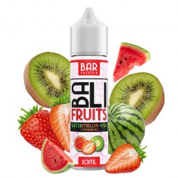 Aroma Watermelon + Kiwi + Strawberry 10ml/60 (Longfill) - Bali Fruits Bar Edition by Kings Crest