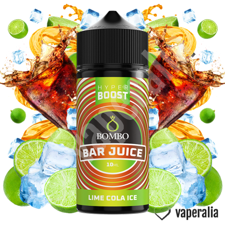 Aroma Lime Cola Ice 10ml/120 (Longfill) - Bombo Bar Juice Hyper Boost