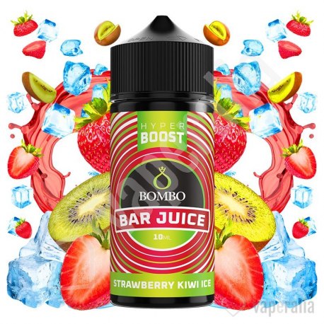 Aroma Strawberry Kiwi Ice 10ml/120 (Longfill) - Bombo Bar Juice Hyper Boost