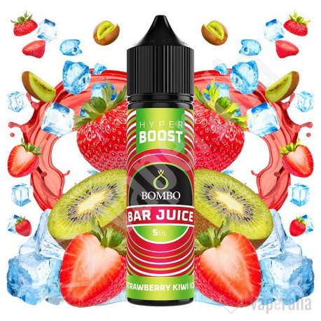 Aroma Strawberry Kiwi Ice 5ml/60 (Longfill) - Bombo Bar Juice Hyper Boost