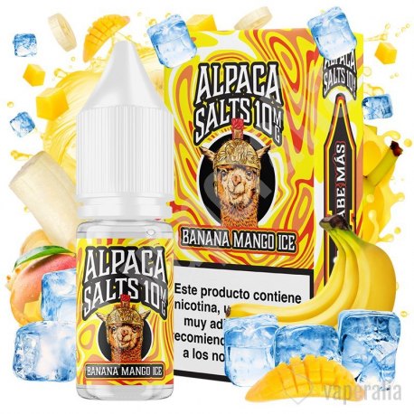 Banana Mango Ice 10ml - Alpaca Salts