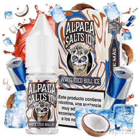 White Coco Bull Ice 10ml - Alpaca Salts