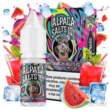 Watermelon Mojito Ice 10ml - Alpaca Salts