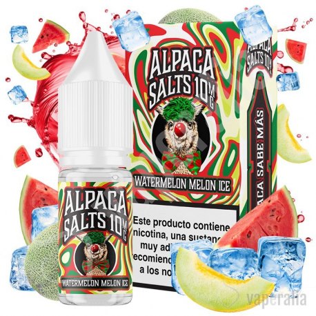 Watermelon Melon Ice 10ml - Alpaca Salts