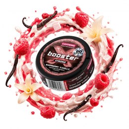 Bolsa de cafeína Raspberry Vanilla 80mg - X-Booster
